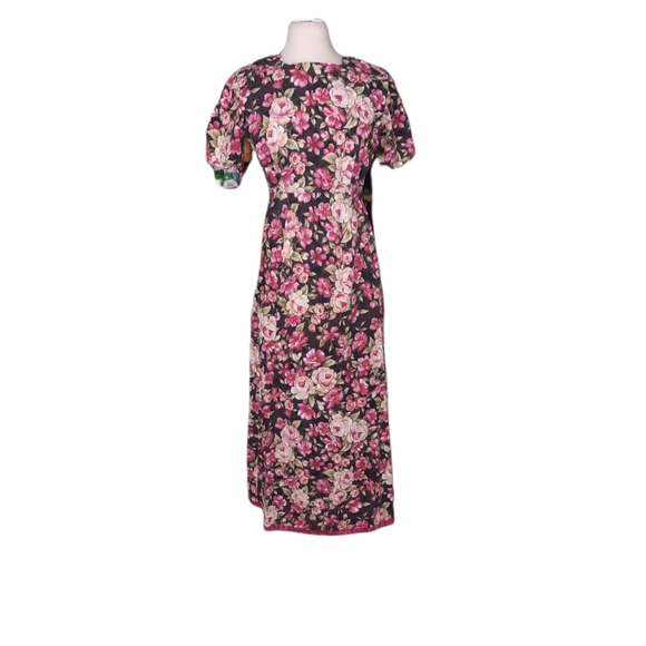Amish Mennonite Dress M Apron Handmade Modest Plaid Cottagecore Granny Chic - Picture 1 of 4